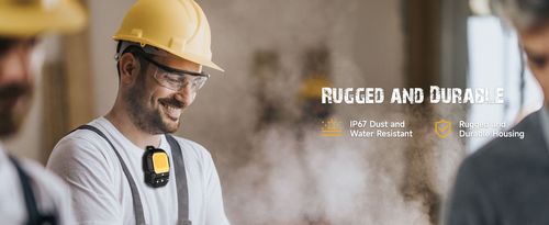 Clip-on Bluetooth speaker