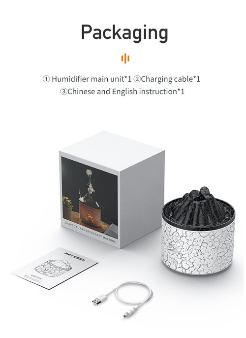 🌋 Ghana Exclusive! Jellyfish Lava Volcano Aroma Humidifier