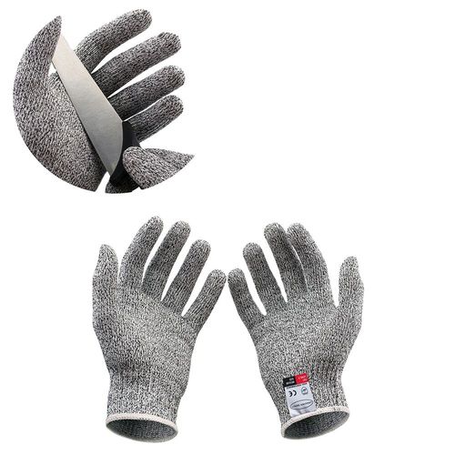 (Cut-resistant gloves). Buy one, get four free.  A ​​total of five items were received.