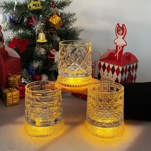 Ghana Exclusive: Rotating Whiskey Glass + Luminous Coaster – Unlock a new level of drinking ritual.