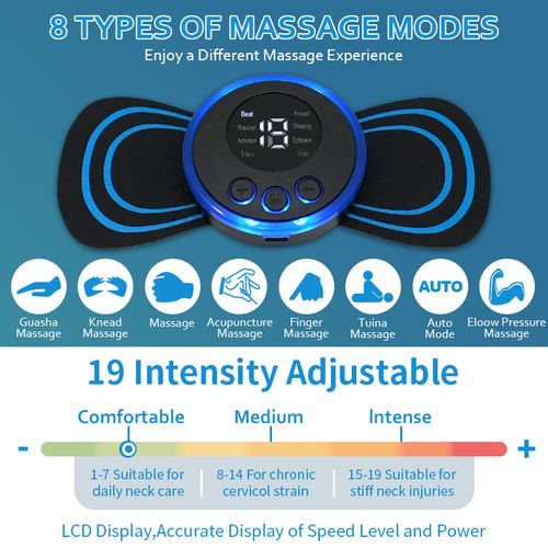 Wireless Remote Control Mini Massager: Your portable pain relief expert (Newly upgraded wireless version, no price increase)