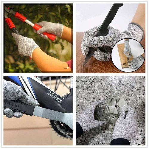 (Cut-resistant gloves). Buy one, get four free.  A ​​total of five items were received.