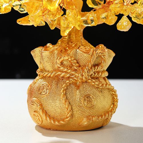Mysterious Oriental Citrine Money Tree - Attract Wealth and Good Fortune, Boost Family and Business Prosperity, and Attract Benefactors