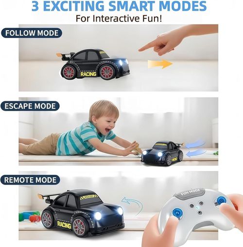 🔥Smart Remote Control Racing Cars, Three Play Modes, Let Fun and Good Luck Ride!