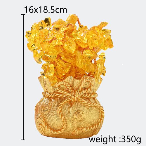 Mysterious Oriental Citrine Money Tree - Attract Wealth and Good Fortune, Boost Family and Business Prosperity, and Attract Benefactors
