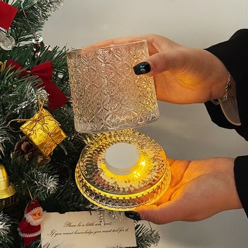 Ghana Exclusive: Rotating Whiskey Glass + Luminous Coaster – Unlock a new level of drinking ritual.