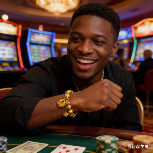 Five-Way God of Wealth Bracelet | Made with incense ash from the Five Gods of Wealth Temple, opening the door to wealth.