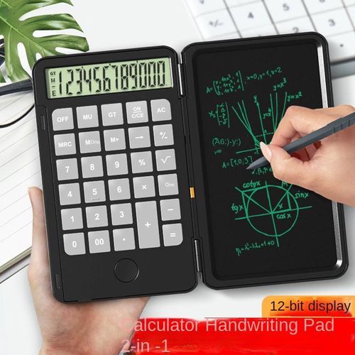 6-inch Calculator and Writing Board 2-in-1, suitable for learning, office work, business memos, and as a portable business gift writing board.