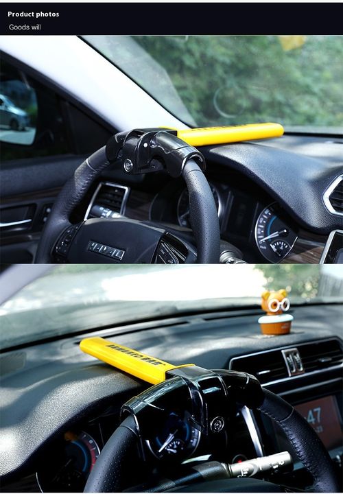 Universal Car Steering Wheel Lock New Condition Maximum Security Anti-Theft T-Bar for Cars and Vans