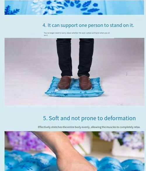 Summer water-filled cooling seat cushion (provides incredible cooling, even cooler than air conditioning)