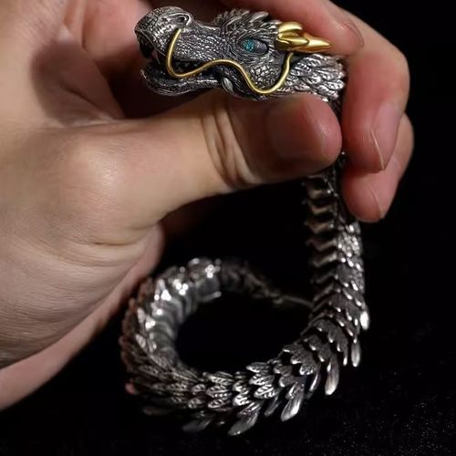 Dragon-shaped bracelet made entirely by hand from China（Ghana Limited-Time Offer）