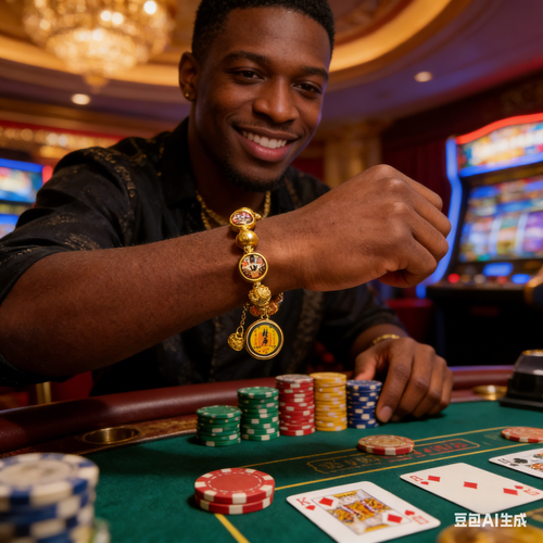 Five-Way God of Wealth Bracelet | Made with incense ash from the Five Gods of Wealth Temple, opening the door to wealth.