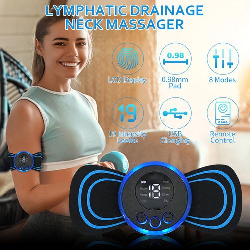 Wireless Remote Control Mini Massager: Your portable pain relief expert (Newly upgraded wireless version, no price increase)