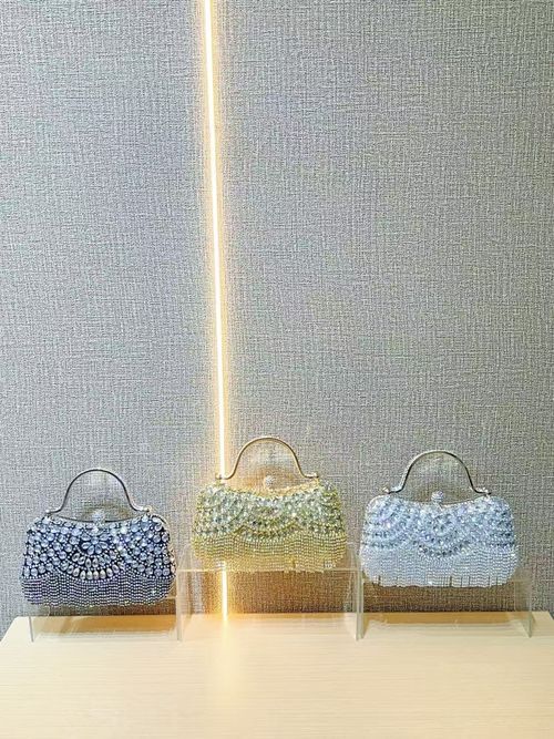 Stylish fringed and diamante-embellished bag - a luxury design specifically for women in Ghana.
