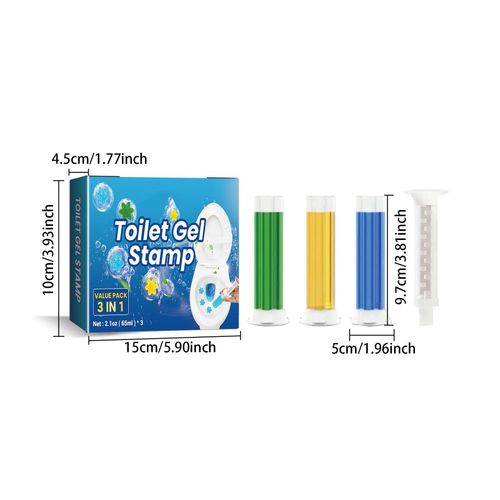 Toilet gel stamps (Buy one get two free, 3 boxes total)