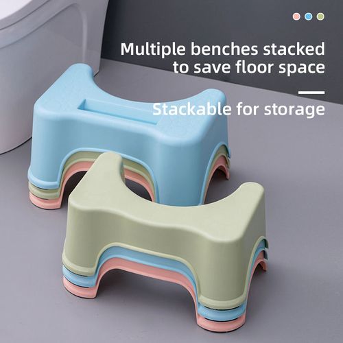 Sanitary Ware Feet Toilet Stool OEMODM Folding Toilet Step Stool Bathroom Foldable Squatty Potty