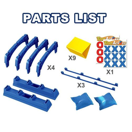 Family Interactive Sport Toy Indoor Outdoor Bean Bag Toss Game ABS Sandbags Combination for Kids 2 to 4 Years