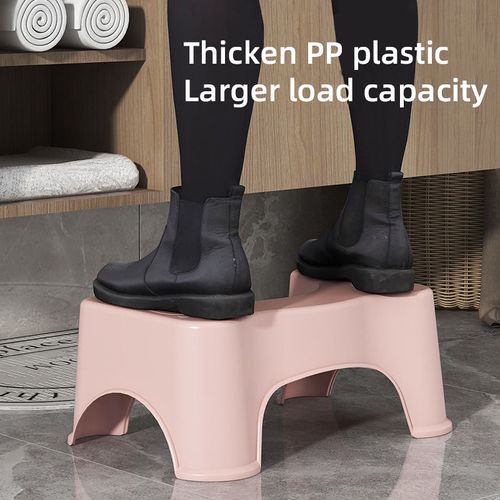 Sanitary Ware Feet Toilet Stool OEMODM Folding Toilet Step Stool Bathroom Foldable Squatty Potty
