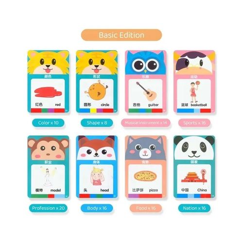 Hot Selling Card Bilingual Listen and Read Chinese English Enlightenment Education Card Learning Machine 224 Content Kids Toys