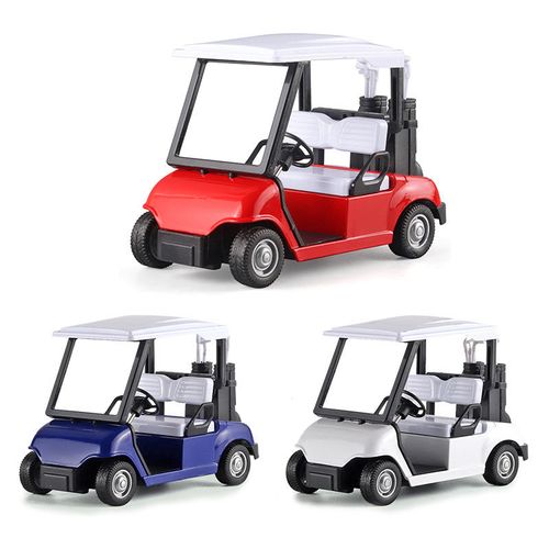 1:20 Latest Car Models Metal Pullback Golf Cart Alloy 2025 Pull the Rear Wheels Back Simple Model Car Decorative Gift