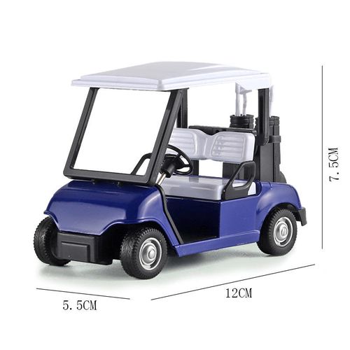 1:20 Latest Car Models Metal Pullback Golf Cart Alloy 2025 Pull the Rear Wheels Back Simple Model Car Decorative Gift