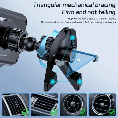 Clip-on Car Wireless Charger Holder Infrared Induction Fast Car Charging Station 90°