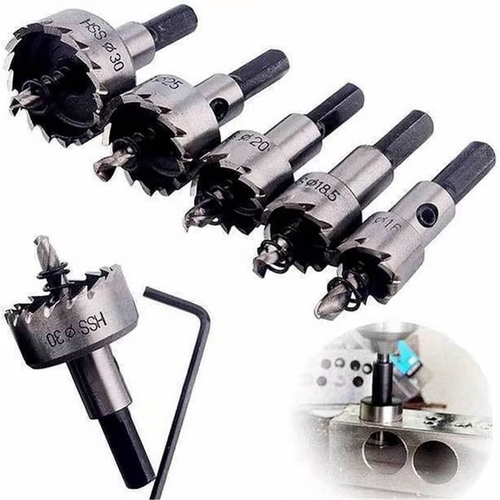 🎁Drill Bit Hole Set for Metal (5 pcs)