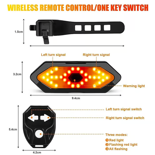 SPD313 Wireless Tail Light with Signals