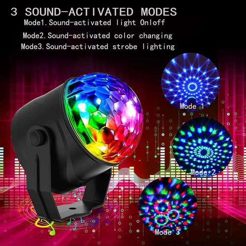 🎄 FESTIVE FEAST DEAL! 50% OFF 🔥Colorful Rotating Magic Disco Ball Light