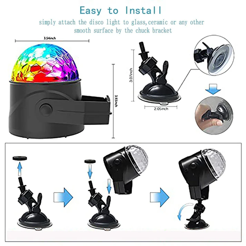 🎄 FESTIVE FEAST DEAL! 50% OFF 🔥Colorful Rotating Magic Disco Ball Light