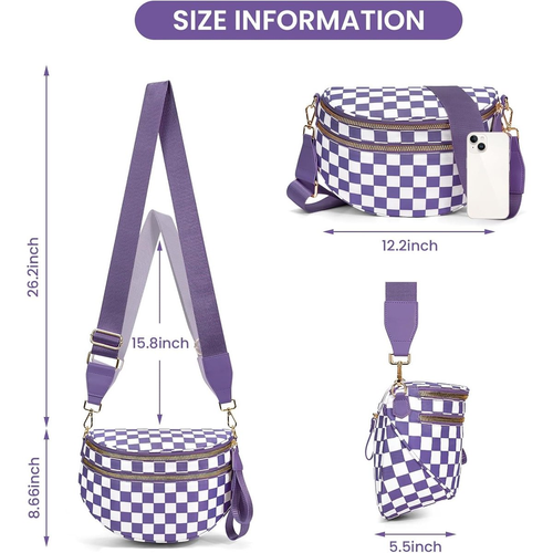 Mosaic Bum Sling Bag