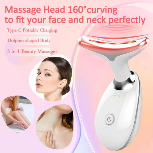 🔥 Facial and Neck Massage Tool