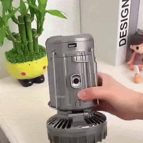 Solar multifunctional hand fan