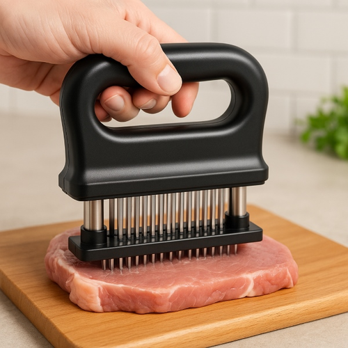 Meat tenderizer with 48 blades
