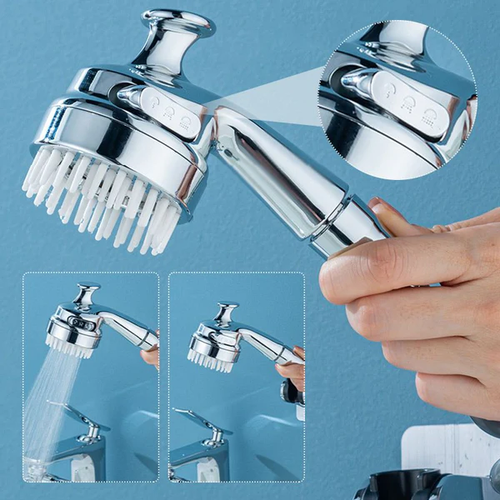 Pressurized shower head package for sink
