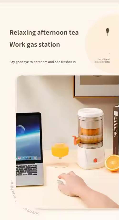 2025 New Idea Product Electric Fruit Vegetable Juicer Machine Orange Juicer Machine Portable Fruit Pulp Juicer Extractor Machine