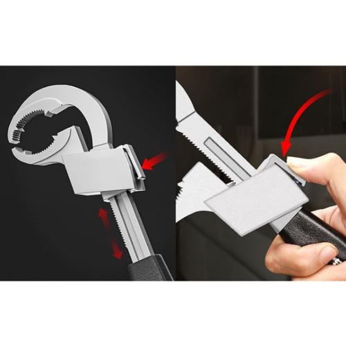 Multifunctional wrench without dead angle