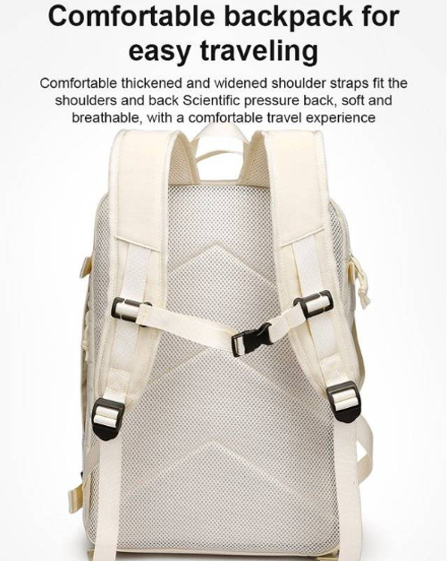 Box-style large-capacity luggage backpack