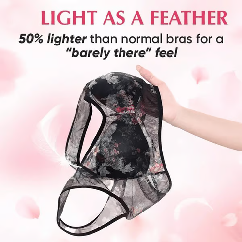 ✨Buy 1 get 1 free✨ Super gather bra | Ice Silk Lace Cooling Comfort Bra