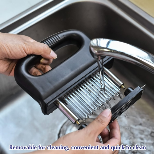 Meat tenderizer with 48 blades