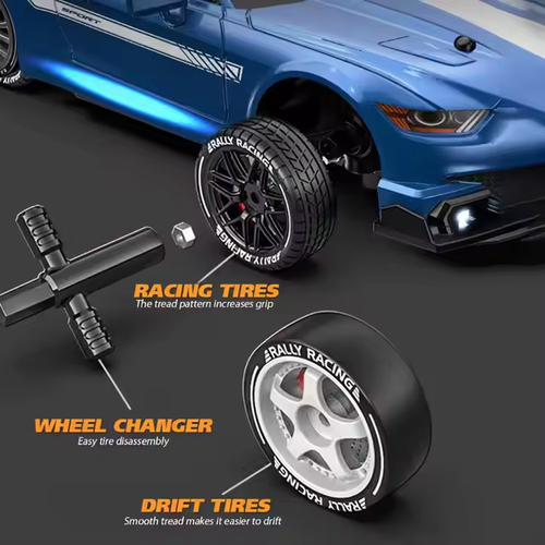 2025 New 124 Mini RC Drift Car Controllable Lighting High Speed ​​Model Racing Car Kids Toy