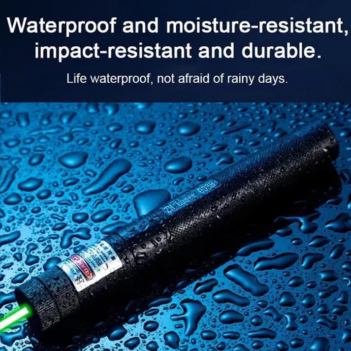 Laser Rechargeable Flashlight