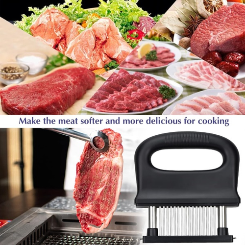 Meat tenderizer with 48 blades