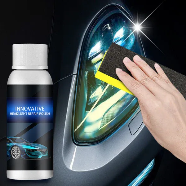 Car headlight repair agent