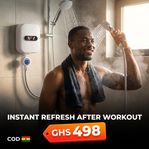 🇬🇭 Accra Hot Water Magic | 🔥🚿 — Hot Water in 3 Seconds ⚡ — Energy Saving & Compact 💰 — Hot & Cold Mode ❄️🔥 — Perfect for Home & Bathroom 🏠 — Easy Wall Installation 🔧