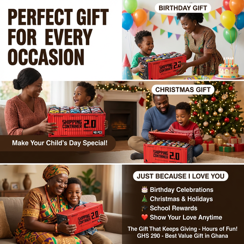 🔥 WOW! Big Container Toy Car Gift Set 🚗🚗🚗 |🎁 48 Alloy Pull-Back Cars for Kids🚗💥 Big Value Toy Car Set  |🎁 Parents Love It, Kids Enjoy It! 🚗🏁|Pay on Delivery in Ghana 🇬🇭