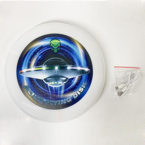 🔥🔥🔥2025 Accra Smart Auto Light up 360 LED Flying Disc  Frisbee for  Outdoor & Beach & Camping Games