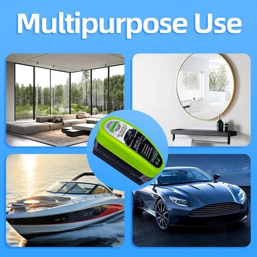 Automotive Car Oil Film Cleaning Brush,150ml Glass Oil Film Remover for Car Window,Windshield Brush for Car Care