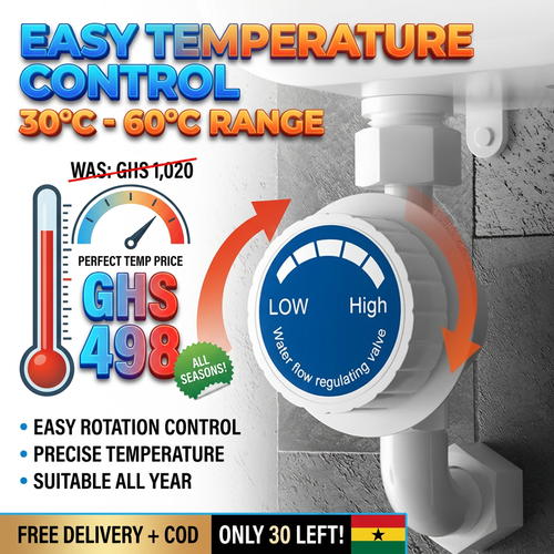 🇬🇭 Accra Hot Water Magic | 🔥🚿 — Hot Water in 3 Seconds ⚡ — Energy Saving & Compact 💰 — Hot & Cold Mode ❄️🔥 — Perfect for Home & Bathroom 🏠 — Easy Wall Installation 🔧