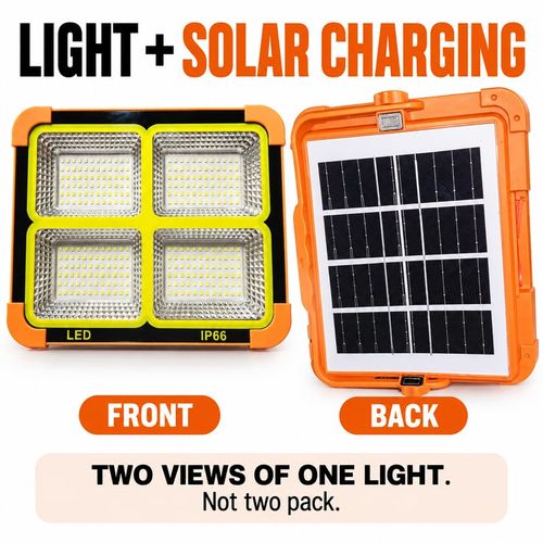🇬🇭🚨 Power Out? 💥One Light. So Many Uses! 💡 Portable 4-Panel LED Light ☀️ Solar + USB Charging 🔋 Phone Backup Power 🚨 5 Modes Including Warning Flash 🏠 Home Blackouts | 🏕️ Camping | 🔧 Night Repairs